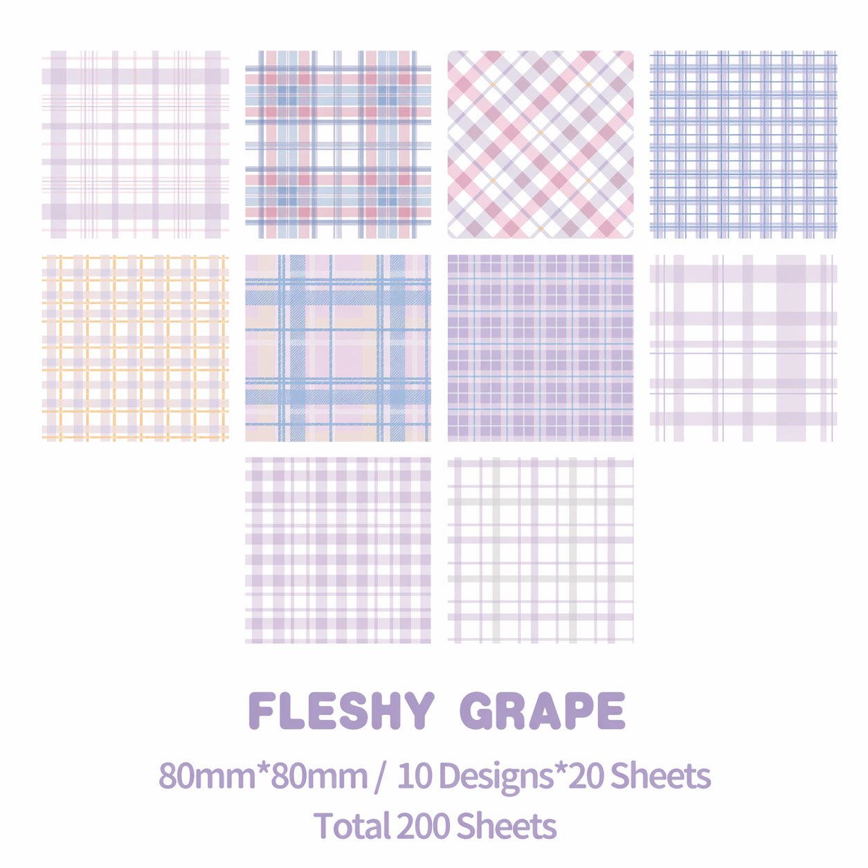 Mini Craft Paper Pack(3pc)