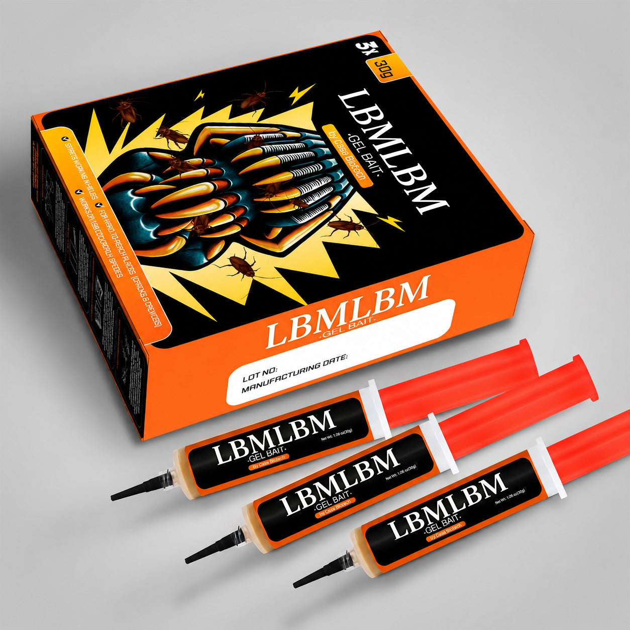 🔥Last Day Buy 1 get 1 🔥LBMLBM™ Cockroach Gel Bait (New and Improved Formula)🪳