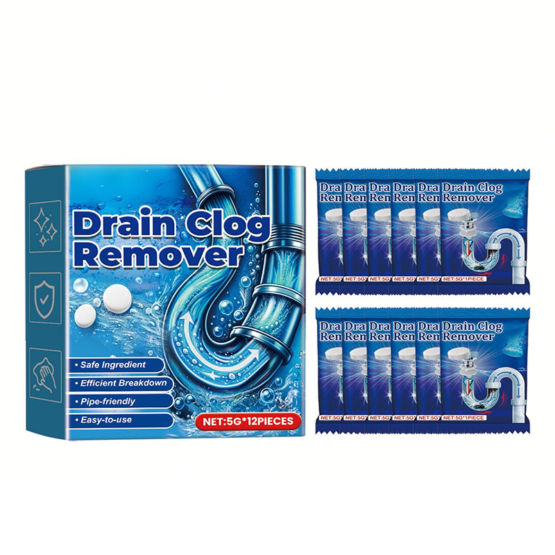 🔥 Last Day Buy 1 get 1 free🔥Fast-Dissolving Drain Clog Remover Tablets🫧