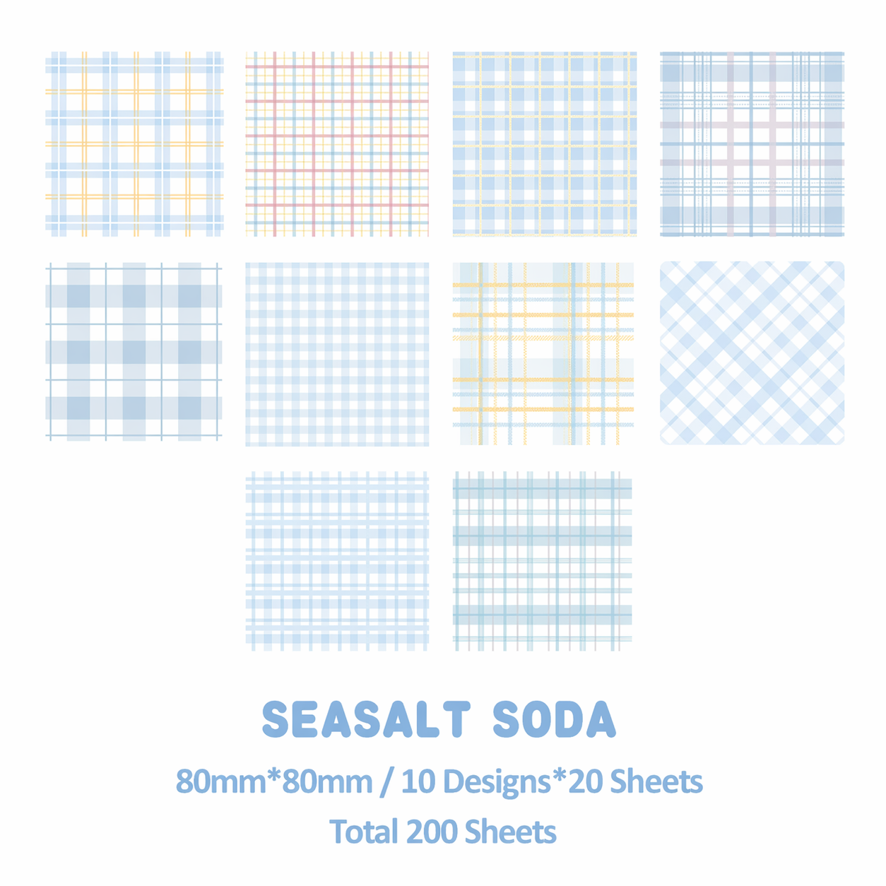 Mini Craft Paper Pack(3pc)