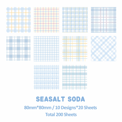 Mini Craft Paper Pack(3pc)