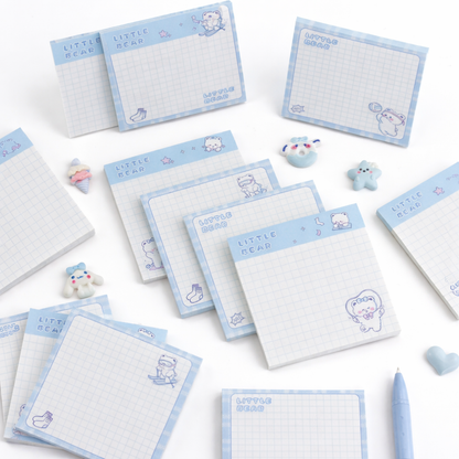 Pastel Gingham Aesthetic Memo Pads