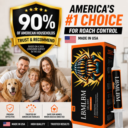 🔥Last Day Buy 1 get 1 🔥LBMLBM™ Cockroach Gel Bait (New and Improved Formula)🪳