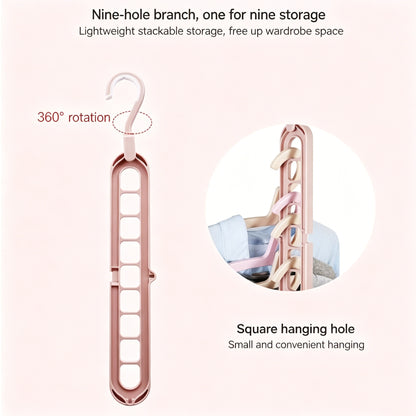 🔥Last Day Buy 1 get 3 free一49% off🔥 JEREMYTIS™Nine-hole clothes hanger👕