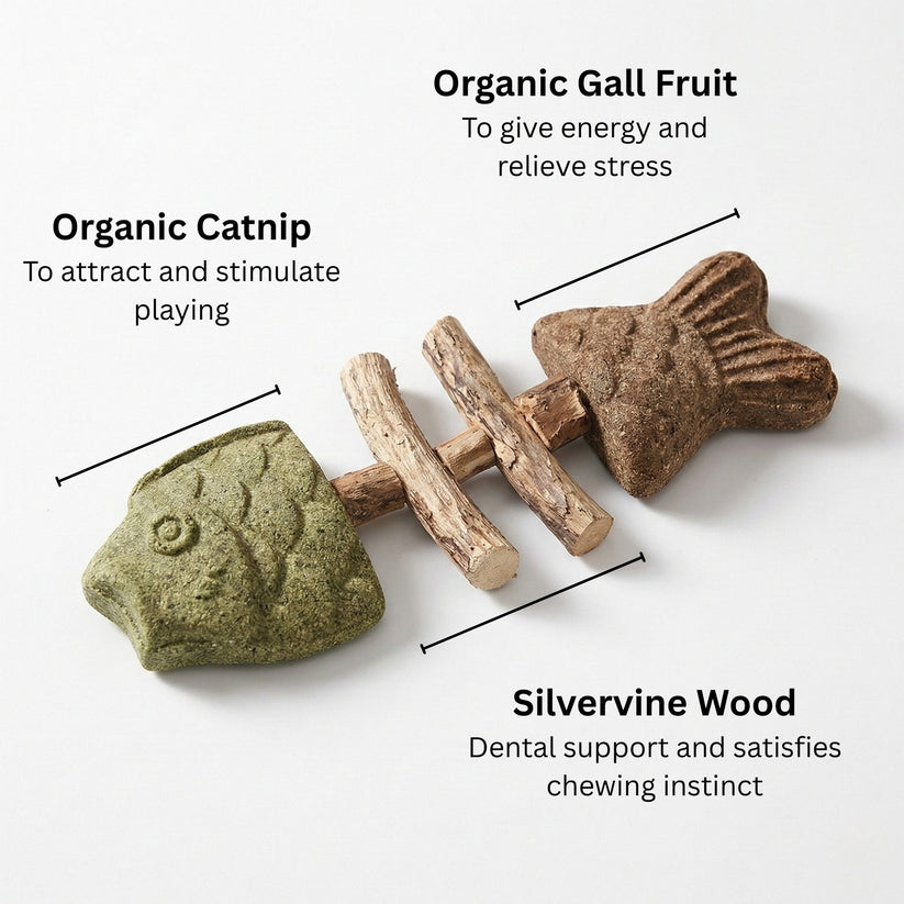 🔥Last Day Buy 1 Get 1🔥 Catnip & Silvervine Chew🐈