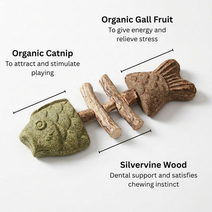 🔥Last Day Buy 1 Get 1🔥 Catnip & Silvervine Chew🐈