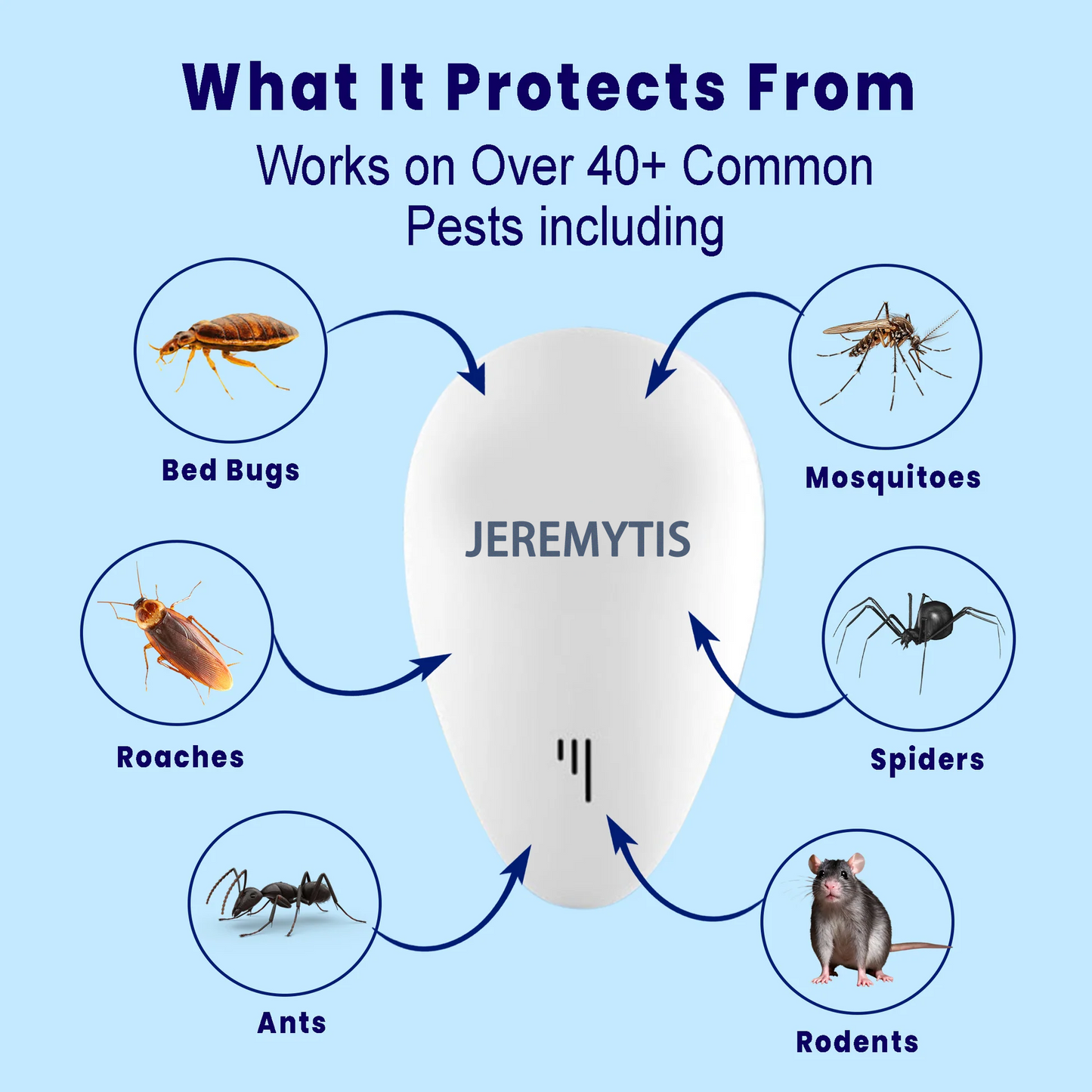 🔥LAST DAY-Buy 1, Get 1 Free一$12.99 each🔥JEREMYTIS™ 2026 New Pest Repeller—Fully eliminate pests