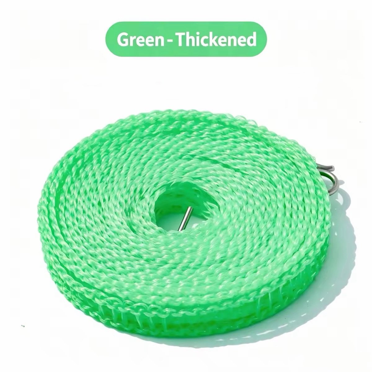 🔥LAST DAY BUY 1 GET 1🔥Non-slip, Wind-Resistant Clothesline with Hooks👕