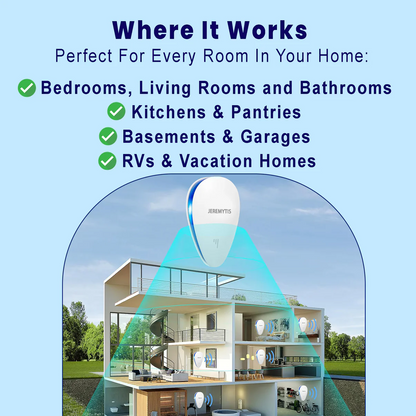 🔥LAST DAY-Buy 1, Get 1 Free一$12.99 each🔥JEREMYTIS™ 2026 New Pest Repeller—Fully eliminate pests