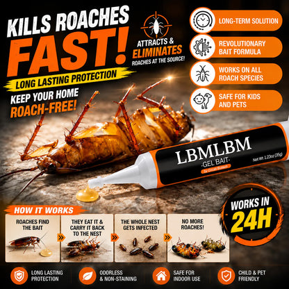 🔥Last Day Buy 1 get 1 🔥LBMLBM™ Cockroach Gel Bait (New and Improved Formula)🪳