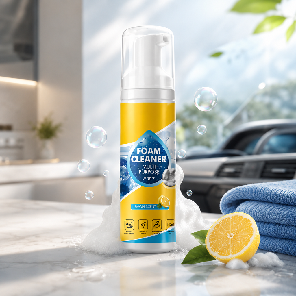 🔥Last Day Buy 1 get 1 free—49% off🔥Heavy Duty 4 in 1 Multi Enzyme Foam Cleaner Spray