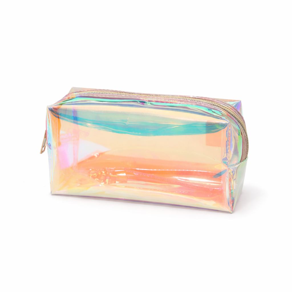 Clear Holographic Pencil Case
