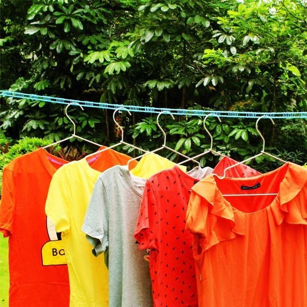 🔥LAST DAY BUY 1 GET 1🔥Non-slip, Wind-Resistant Clothesline with Hooks👕