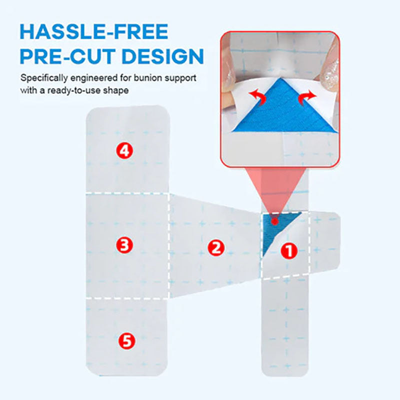 🔥Last Day Buy 1 Get 1🔥Bunion Correction Muscle Tape👣（Make Your Feet More Comfortable）