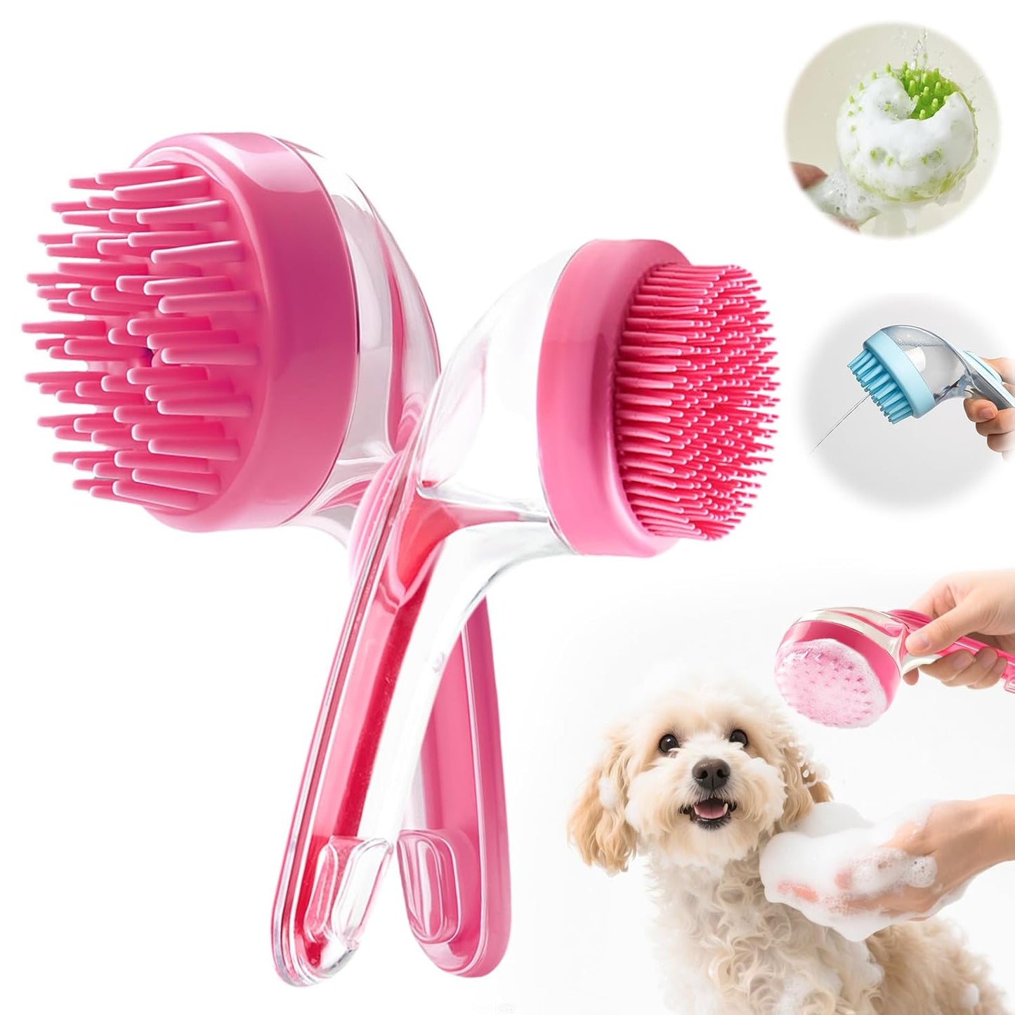 🔥Last day Buy 1 get 1 free—$12.49 each🐕🌊JEREMYTIS™Antibacterial Pet Bath Brush