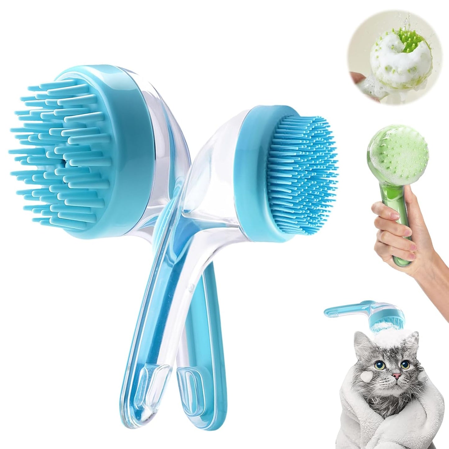🔥Last day Buy 1 get 1 free—$12.49 each🐕🌊JEREMYTIS™Antibacterial Pet Bath Brush