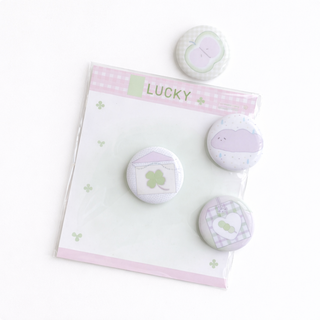 Stationery Essentials Mini Button Badges