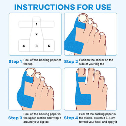 🔥Last Day Buy 1 Get 1🔥Bunion Correction Muscle Tape👣（Make Your Feet More Comfortable）