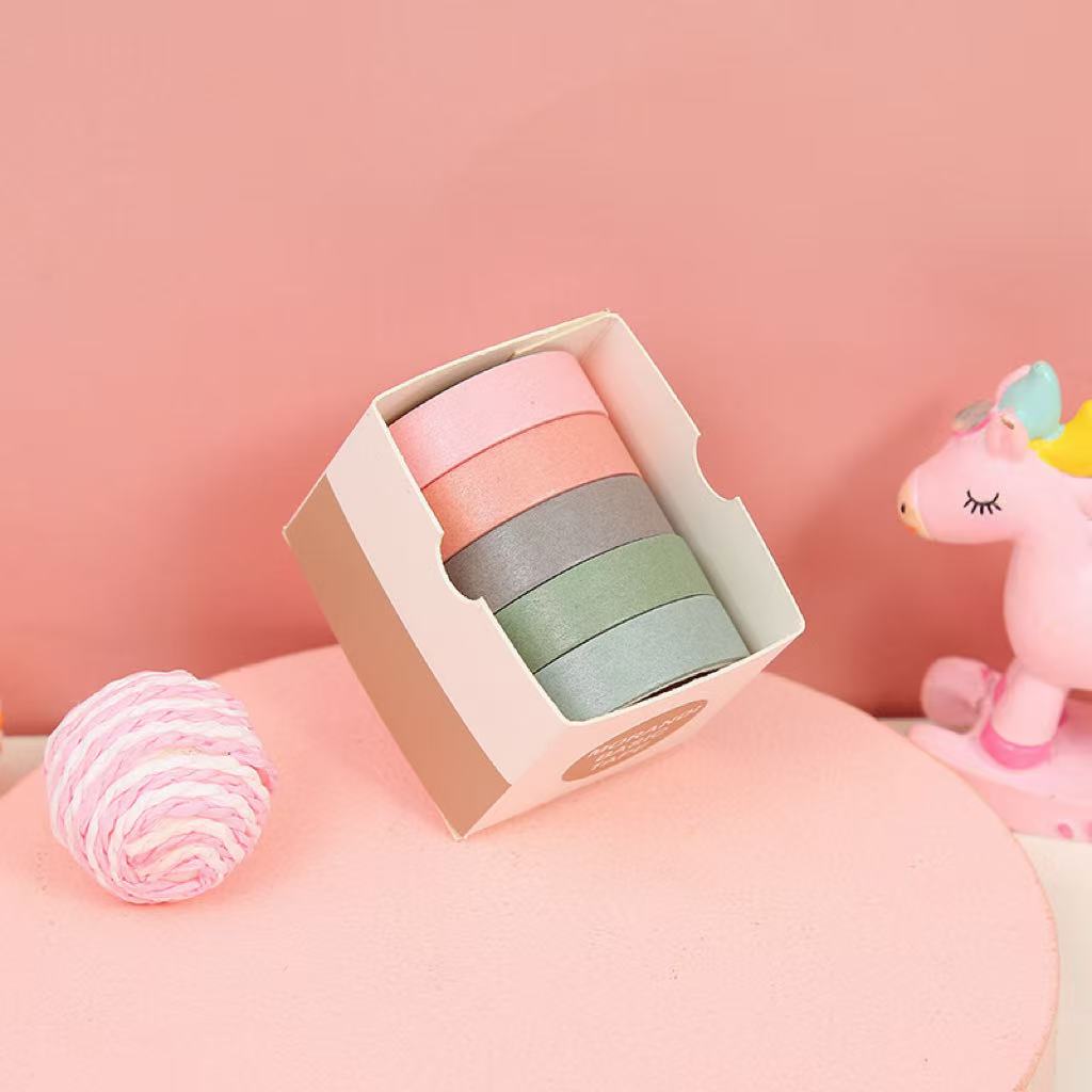 Pastel Washi Tape Set(Three-piece set)