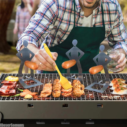 🔥Last Day Buy 2 Get 2🔥Funny Stainless Steel Sausage Grill Rack🌭
