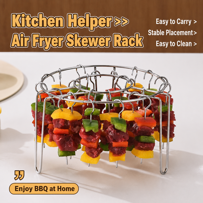 🔥Last Day Buy 1 Get 1🔥New Specialized Round Hanging Skewer Rack for Barbecues