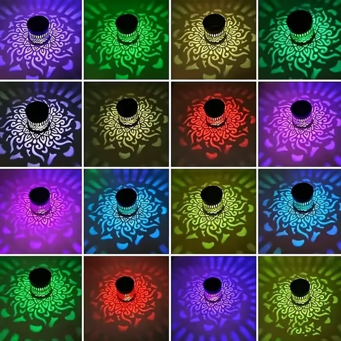 🔥Last Day Buy 1 Get 1🔥 Waterproof Outdoor Solar Mandala Wall Light - Ambient Lighting  🌌