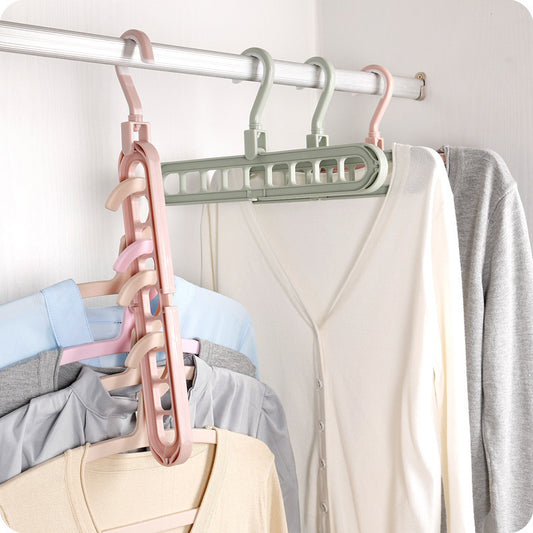 🔥Last Day Buy 1 get 3 free一49% off🔥 JEREMYTIS™Nine-hole clothes hanger👕