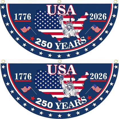 🔥LAST DAY BUY 1 GET 1 🔥Banners Celebrating the 250th Anniversary of the United State🎉