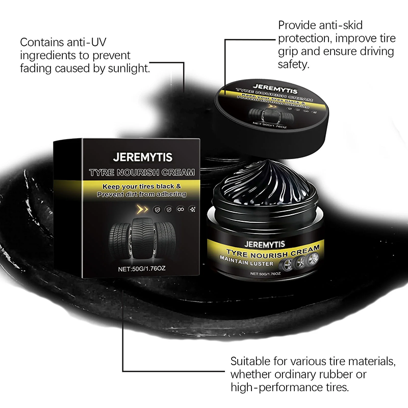 🔥Last Day Buy 1 get 1 free—49% off🔥JEREMYTIS™Tyre Shine Wax🚗