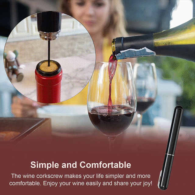 💥Last Day Buy 1 get 1 free一49% off💕 JEREMYTIS™🍷Air-Pressure Wine Opener🍾