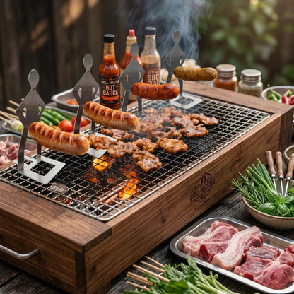 🔥Last Day Buy 2 Get 2🔥Funny Stainless Steel Sausage Grill Rack🌭