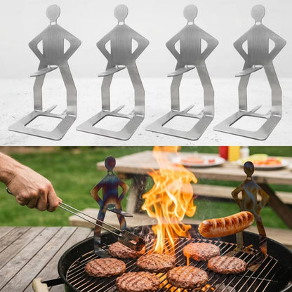 🔥Last Day Buy 2 Get 2🔥Funny Stainless Steel Sausage Grill Rack🌭