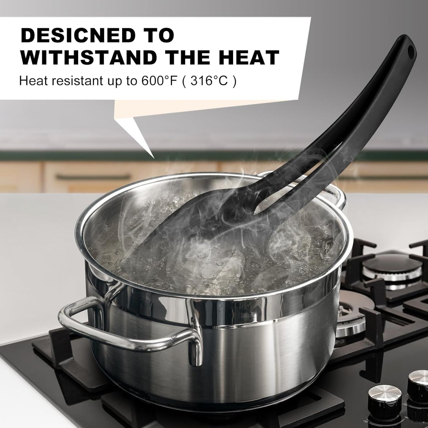 🔥LAST DAY -BUY 1 GET 1 FREE-$12.5 EACH🎁2 In 1 Grip Flip Tongs