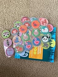 Mosquito repellent sticker pack with many animal stickers