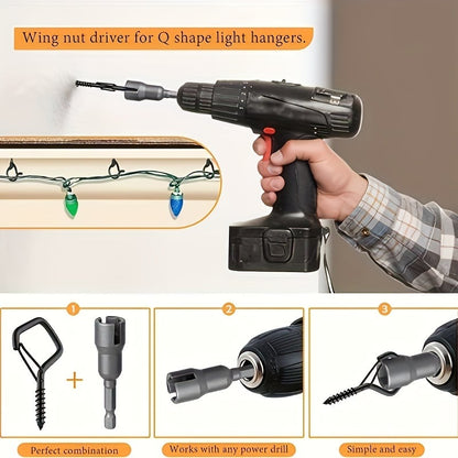 🔥Last Day Buy 5 Get 5🔥Square Snap Hanging Hook Nails📌📌
