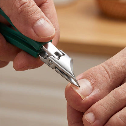 🔥Last Day Buy 1 get 1 free—49% off🔥Super-handy anti-splatter slanted nail clippers👍