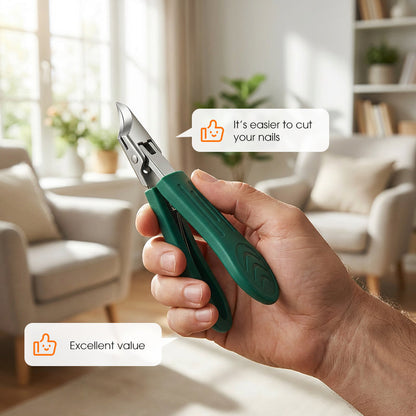 🔥Last Day Buy 1 get 1 free—49% off🔥Super-handy anti-splatter slanted nail clippers👍