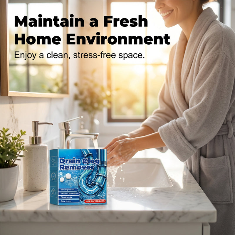 🔥 Last Day Buy 1 get 1 free🔥Fast-Dissolving Drain Clog Remover Tablets🫧