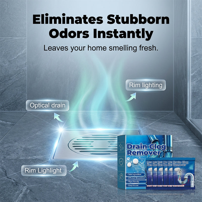🔥 Last Day Buy 1 get 1 free🔥Fast-Dissolving Drain Clog Remover Tablets🫧
