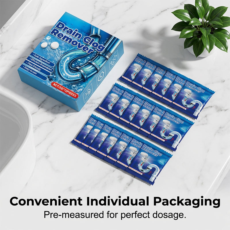 🔥 Last Day Buy 1 get 1 free🔥Fast-Dissolving Drain Clog Remover Tablets🫧