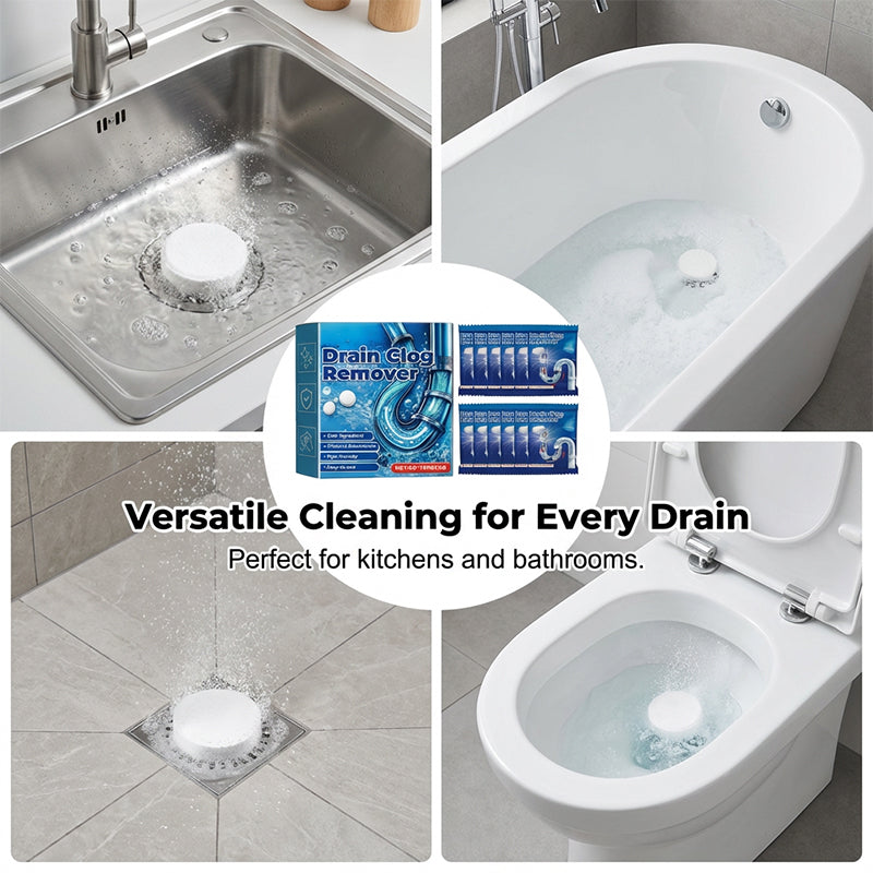 🔥 Last Day Buy 1 get 1 free🔥Fast-Dissolving Drain Clog Remover Tablets🫧